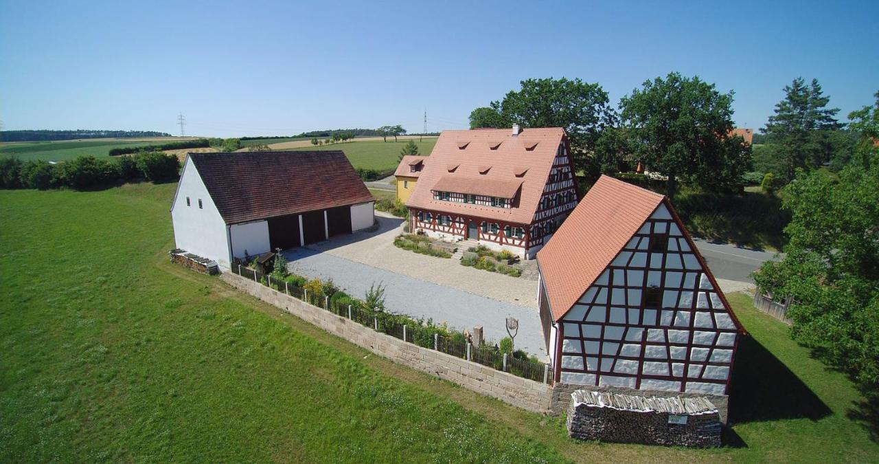 Ferienwohnung Spitalhof Kleinlein Stein bei Nurnberg Eksteriør bilde